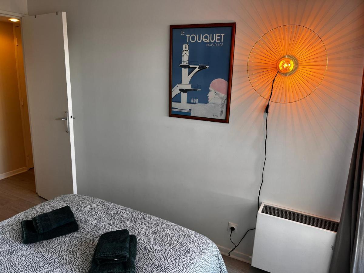 Appt Traversant Vu Mer Et Dunes Avec Garage Le Touquet Exterior foto